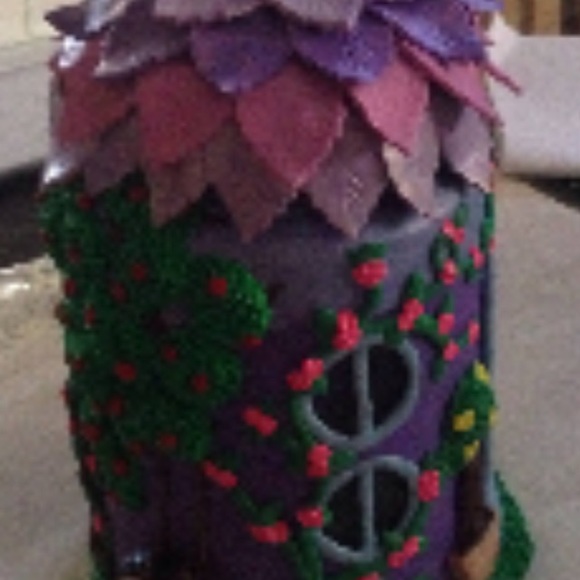 Polymer clay fairy house, 100% handmade - Picture 4 of 4